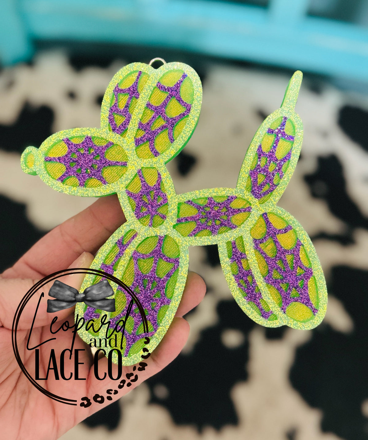 #386 Halloween Balloon Dog Weballoon  Freshie Mold Exclusive