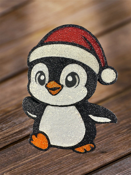 #44 Christmas Flipper Claus Penguin Freshie Mold Exclusive
