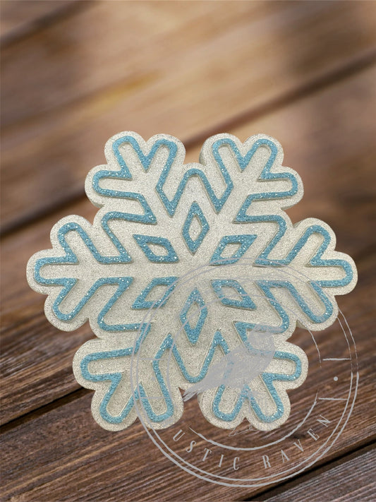 #25 Christmas Winter Snowflake Freshie Mold Exclusive