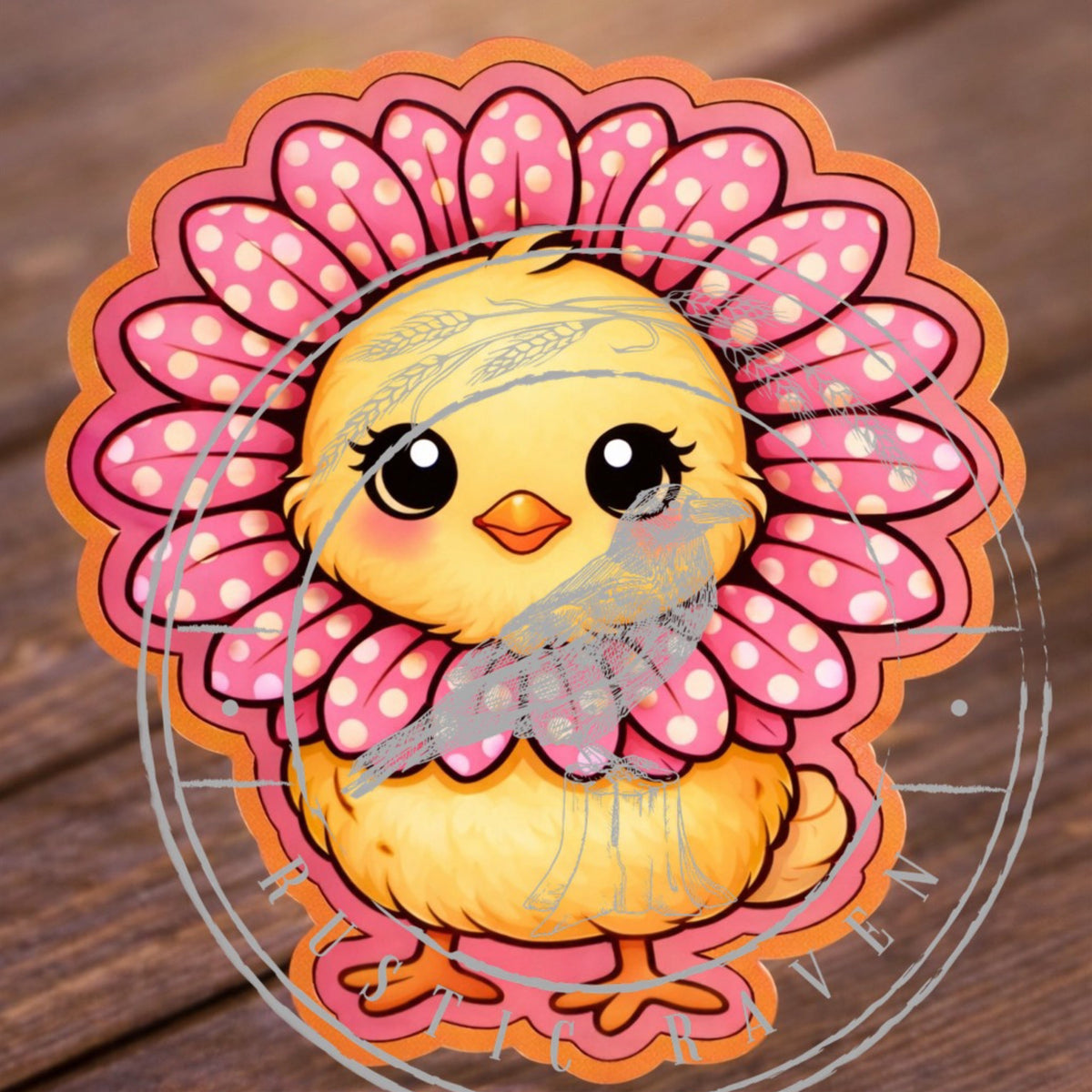 #252 Spring Easter Baby Chick Flower Freshie Mold Exclusive