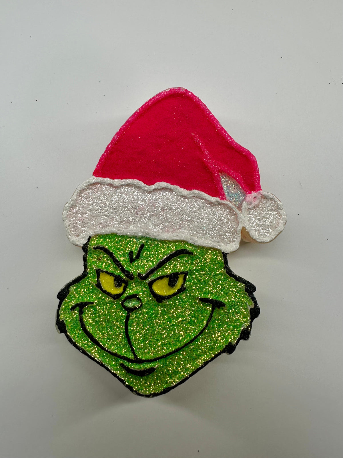 #31 Christmas Mean Santa Green Man Freshie Mold Exclusive