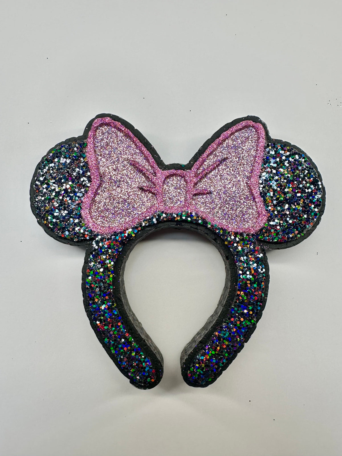 #450 VIP Mouse Inspired Bow Large Ears Freshie Mold Exclusive can be used with Leopard & Lace Cardstock