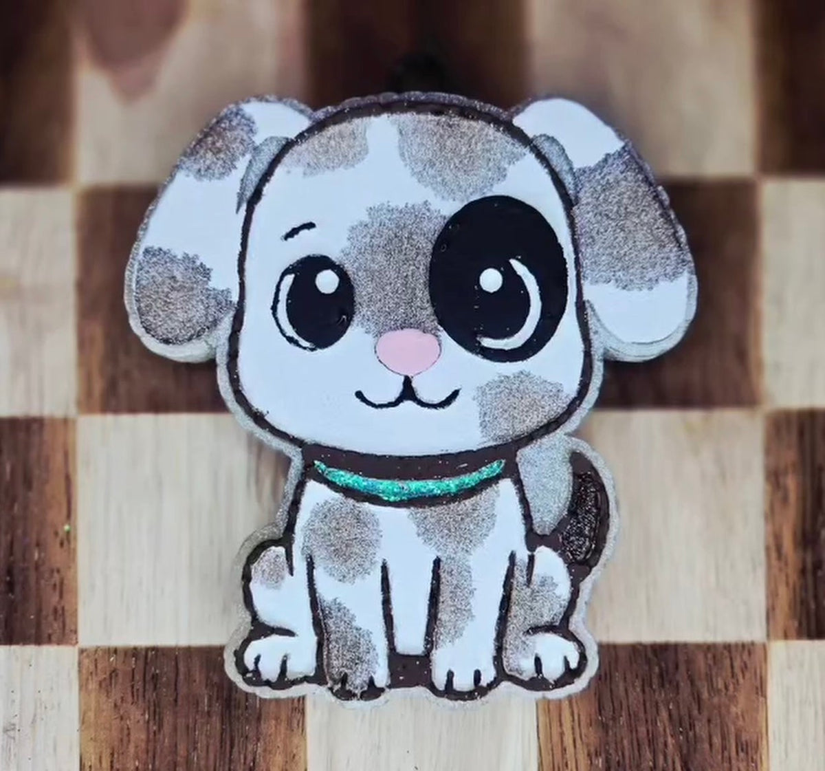 #338 Barnyard Dog Scout Freshie Exclusive