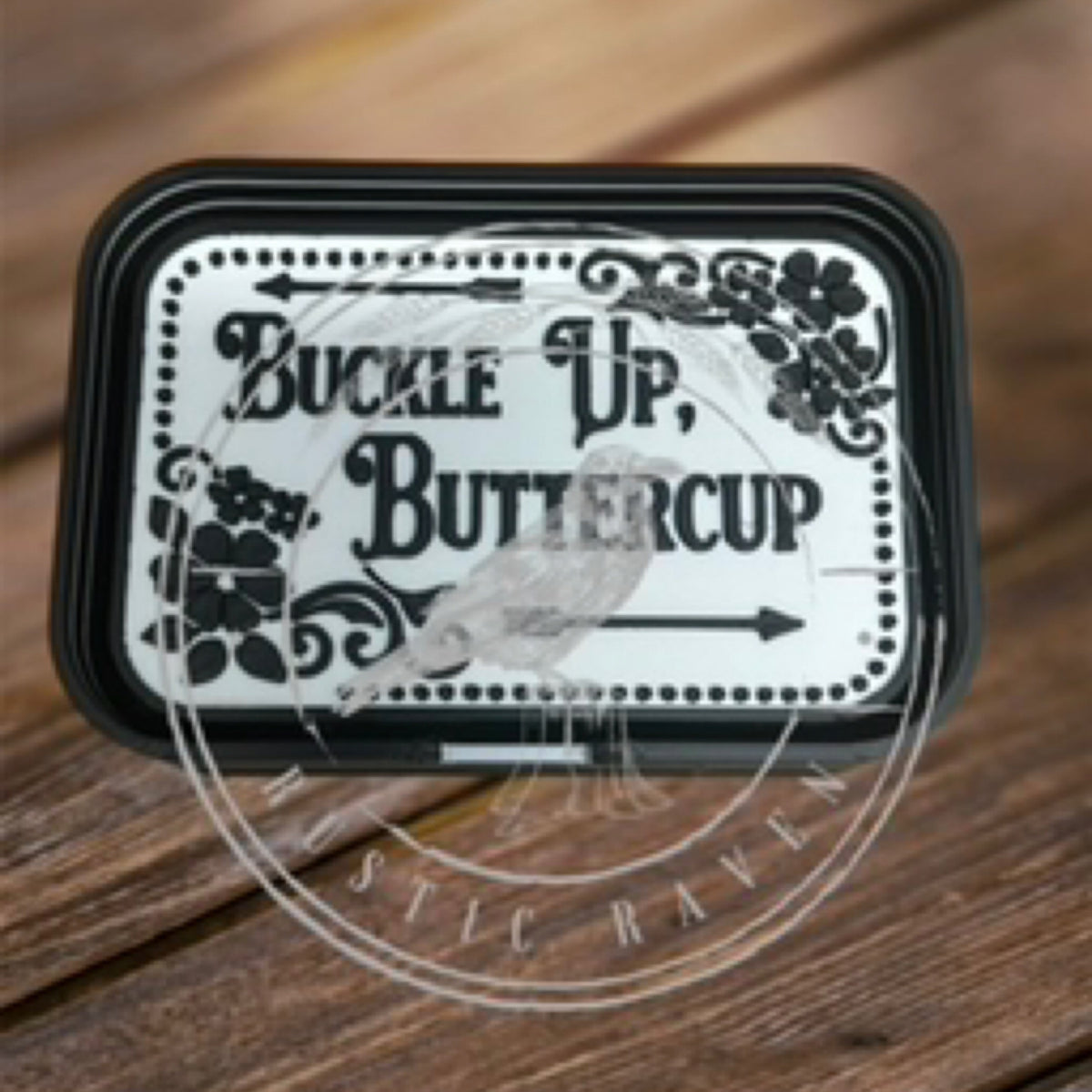 #178 Western Buckle Up Butter Cup Freshie Mold Exclusive