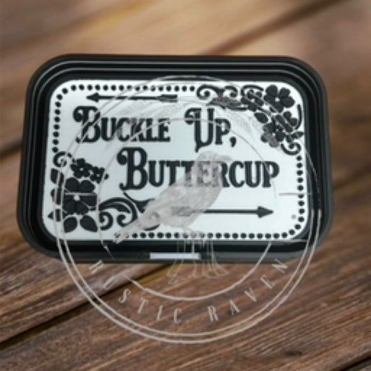 #178 Western Buckle Up Butter Cup Freshie Mold Exclusive