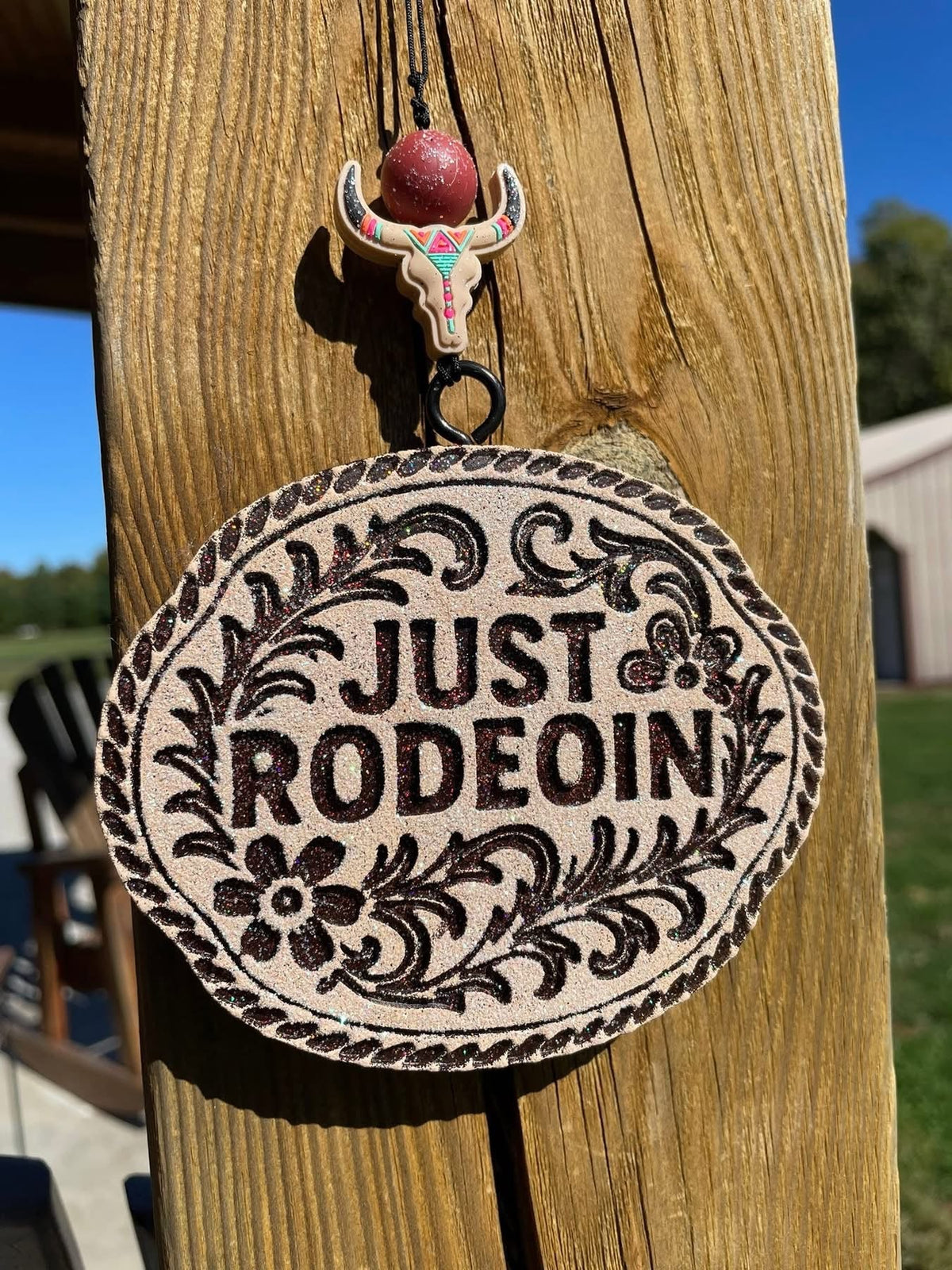 #174 Rodeo Western Belt Buckle Freshie Mold Exclusive