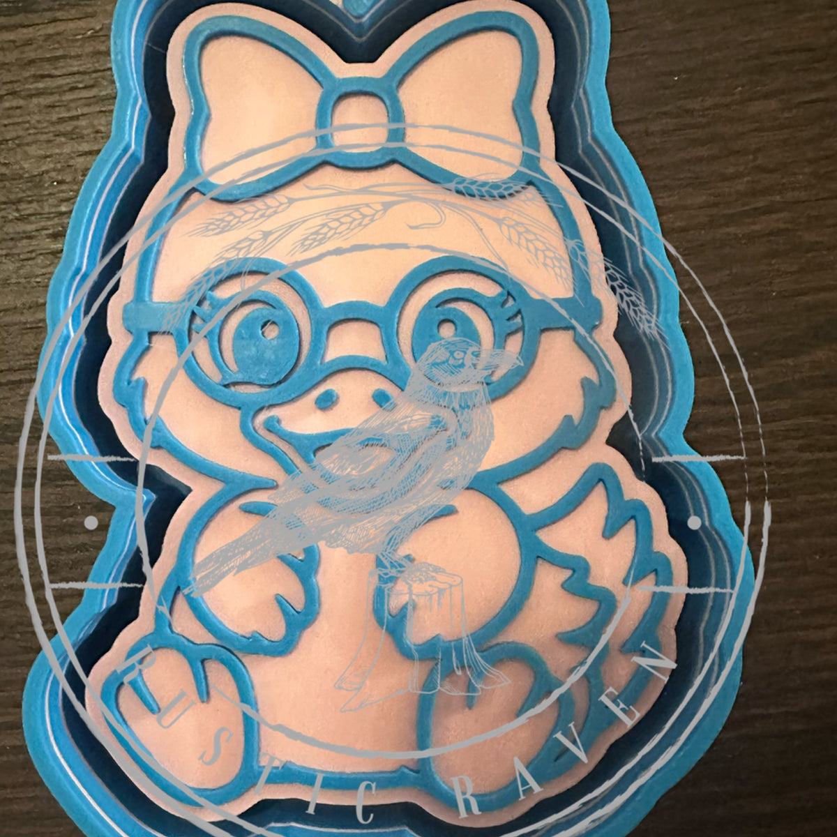 #472 Polly Goose Duck Glasses freshie mold exclusive