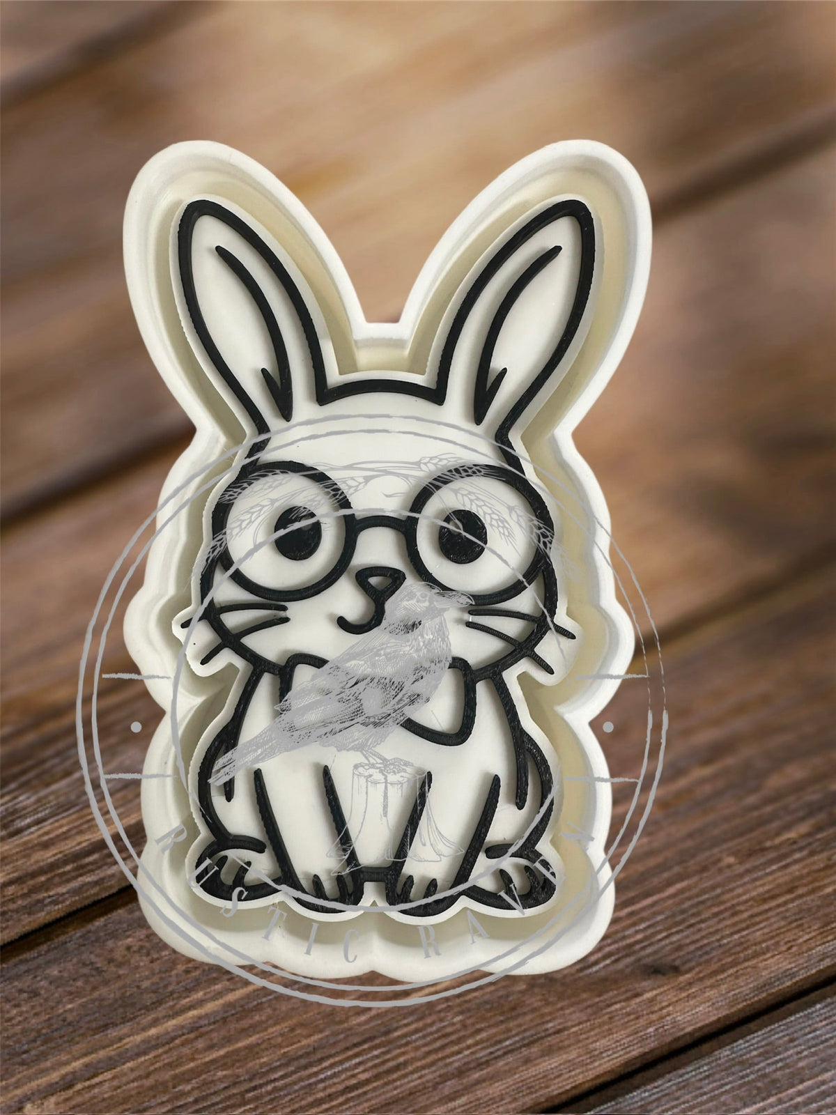 #246 Rabbit Bunny Reading Glasses Freshie Mold Exclusive