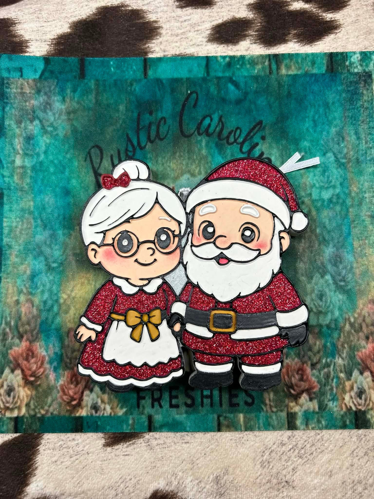 #45 Christmas Santa Claus and Mrs. Claus Freshie Mold Exclusive
