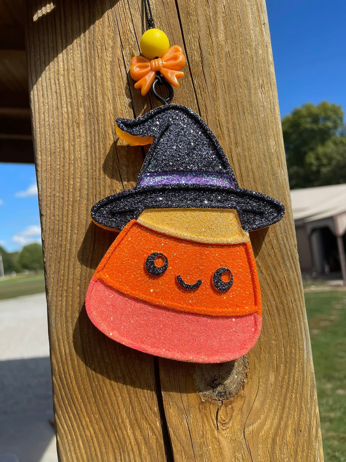 #385 Halloween Katy Corn Candy Corn Freshie Mold Exclusive