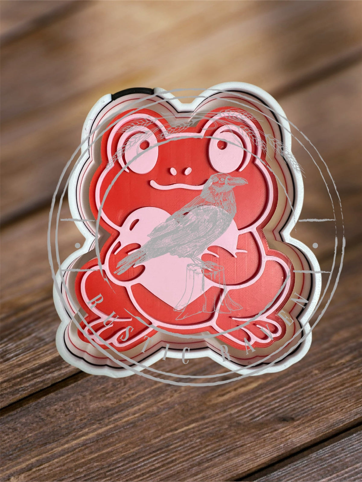 #112 Valentine Heart Frog Freshie Mold Exclusive