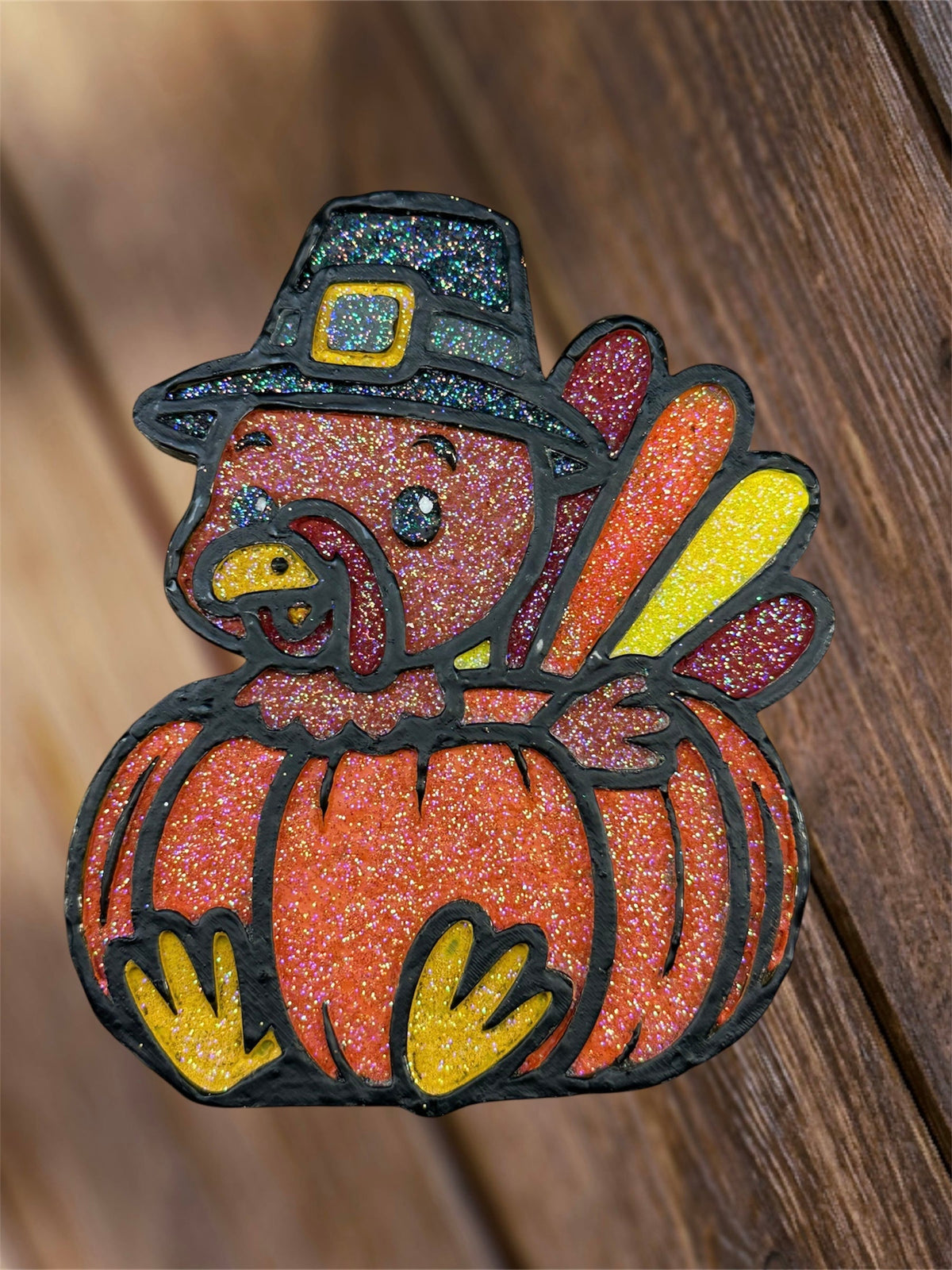 #6 Thanksgiving Turkey Pumpkin Freshie Mold Exclusive