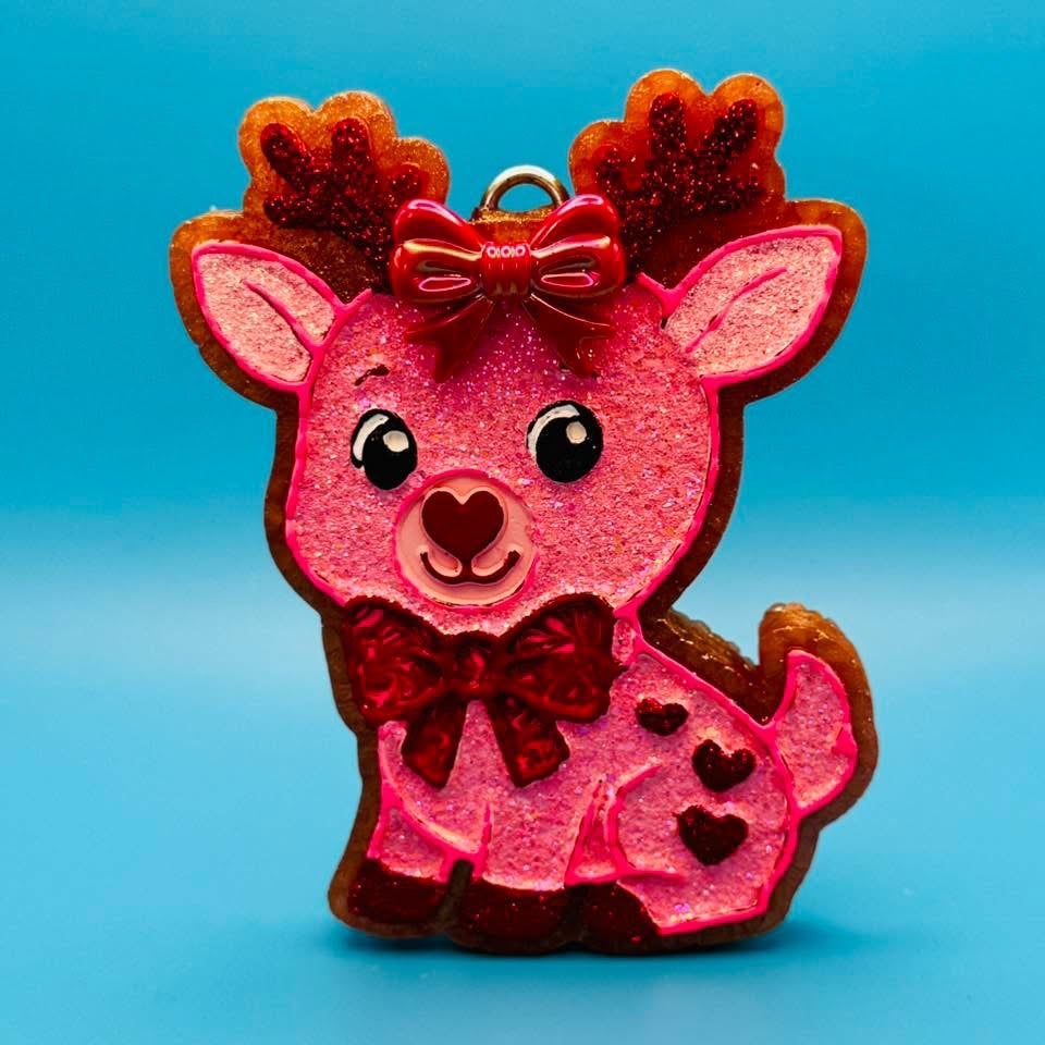 #111 Valentine Deer Hearts