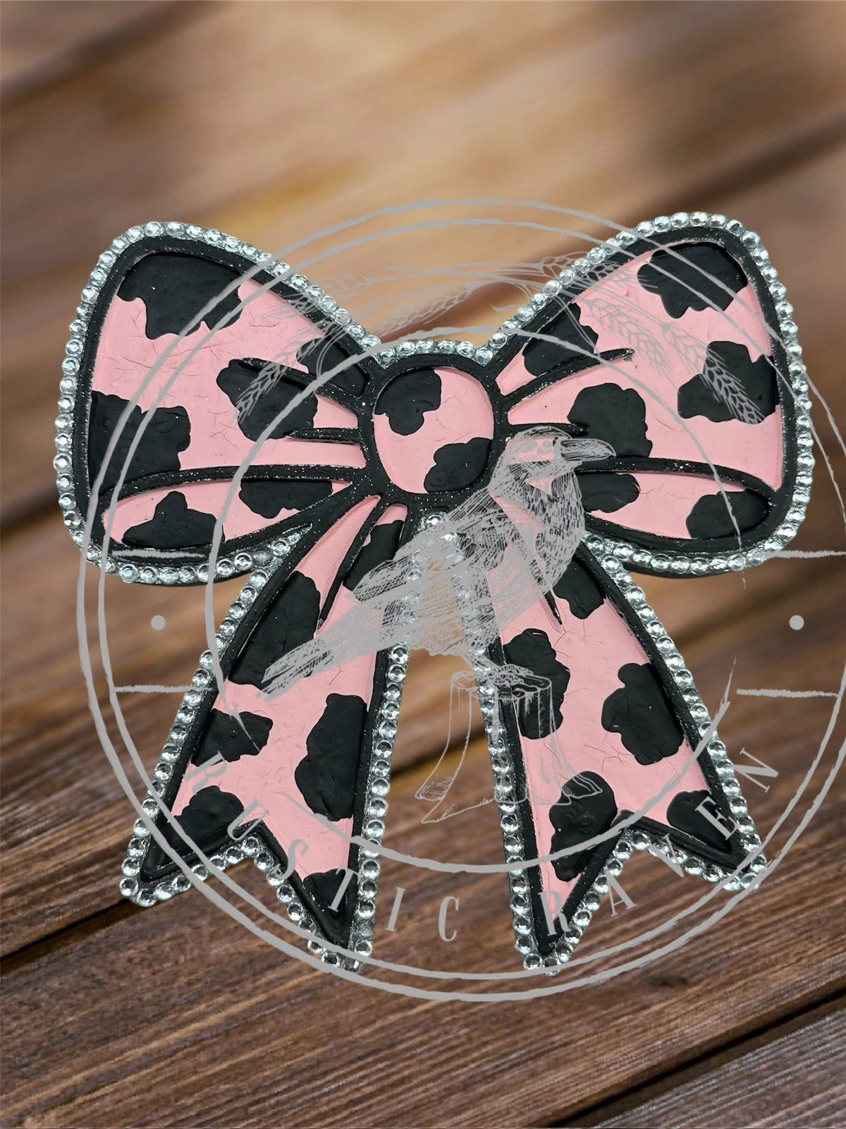 #300 Bow Freshie Mold Exclusive can be used with Leopard & Lace Cardstock
