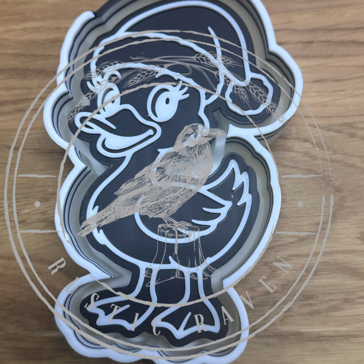 #476 Dolly Goose Duck Santa Christmas Winter Freshie Mold Exclusive