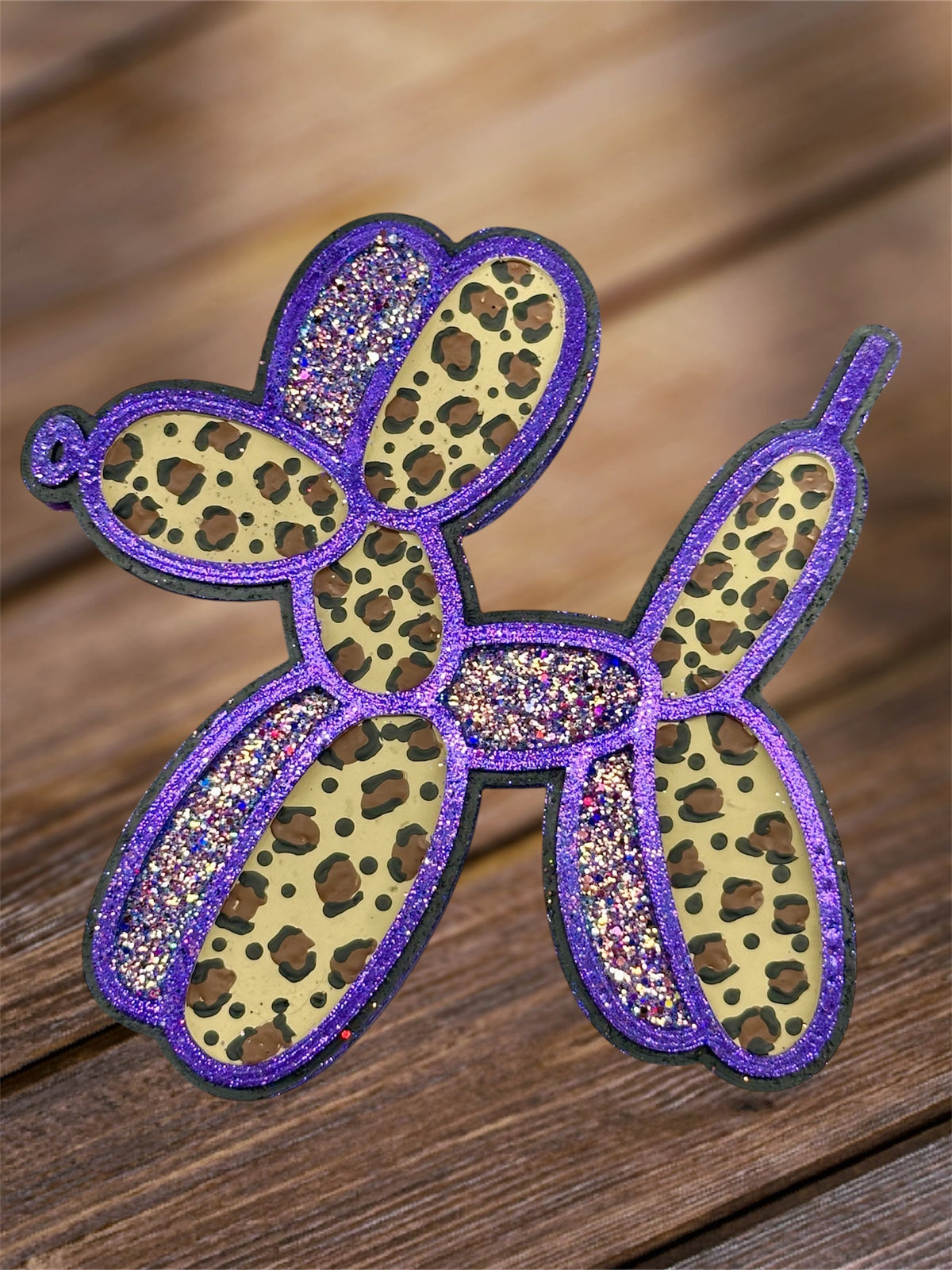 #295 Balloon Dog Large Freshie Mold Exclusive Can Be Used With Card Stock from Leopard & Lace