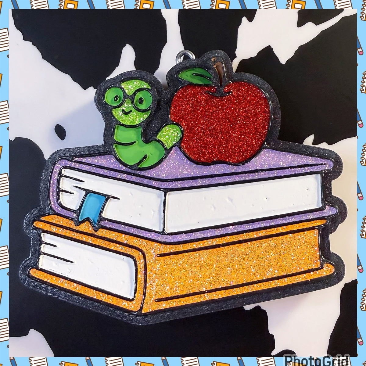 #358 Teacher School Book Freshie Mold Exclusive