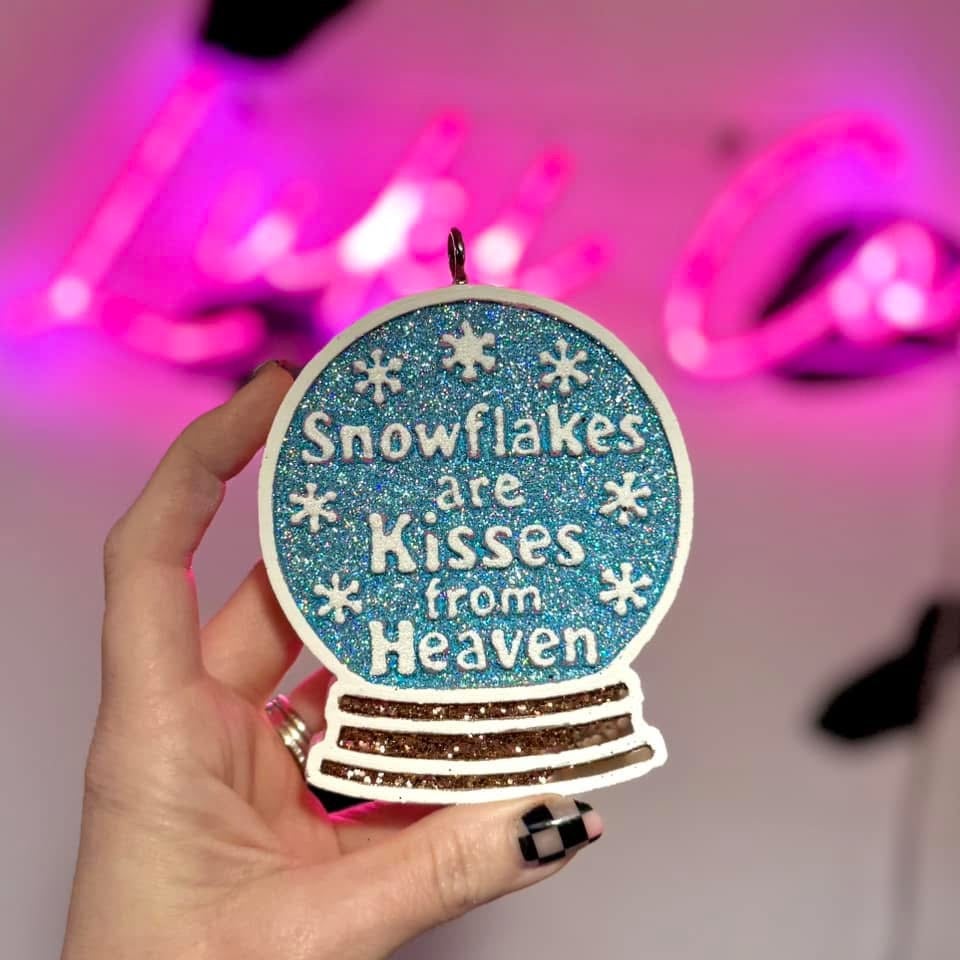 #36 Snowglobe Christmas Winter Freshie Mold  Exclusive