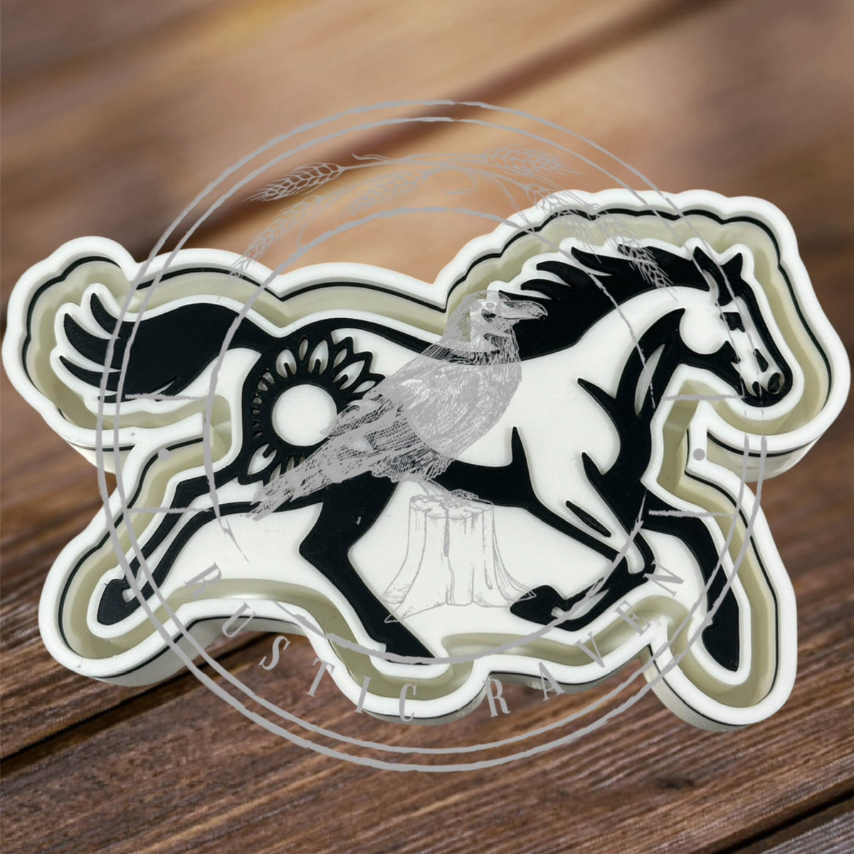 #202 Western Flower Horse Freshie Exclusive