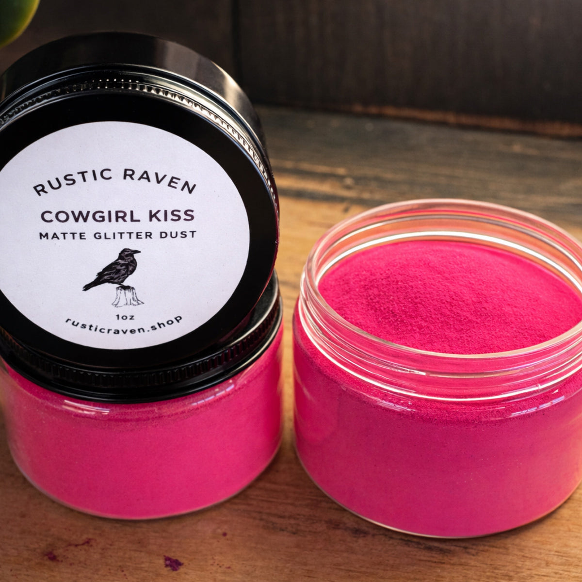 Cowgirl Kiss Hot Pink Glitter Dust 1oz