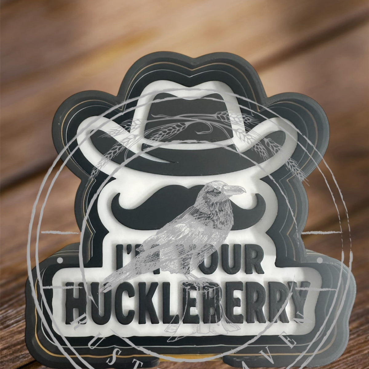 #206 Western I’m Your Huckleberry Freshie Mold Exclusive