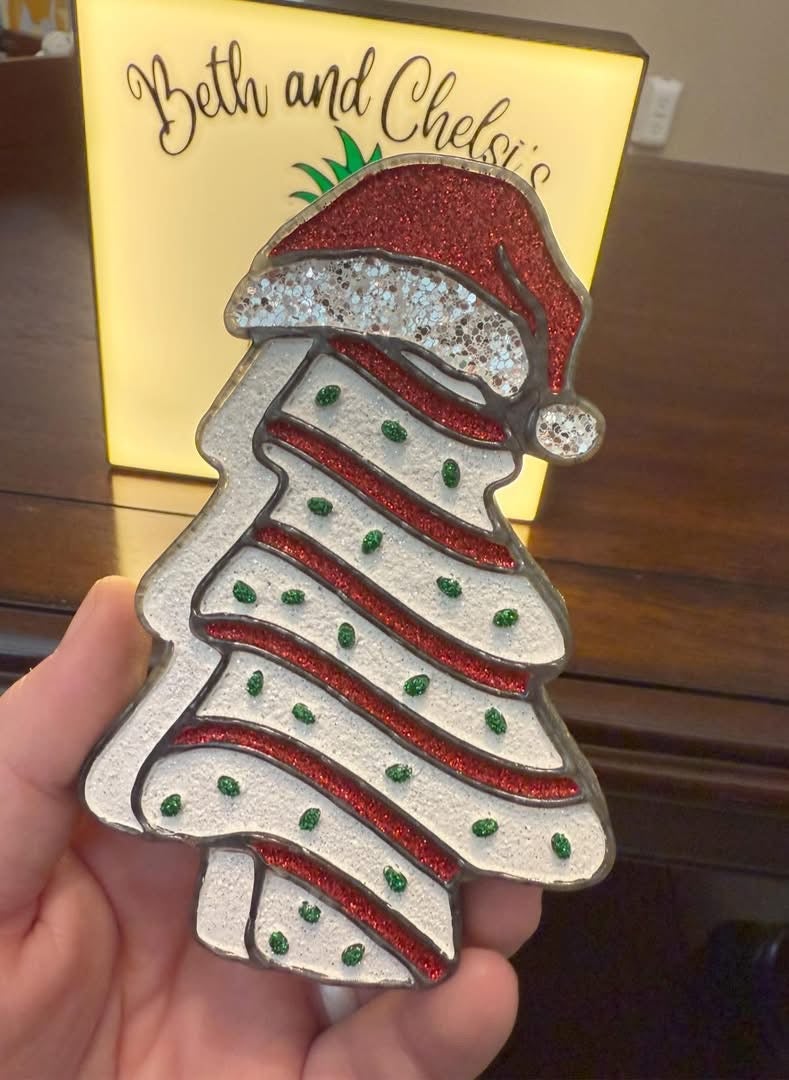 #49 Christmas Debbie Tree Freshie Mold Exclusive