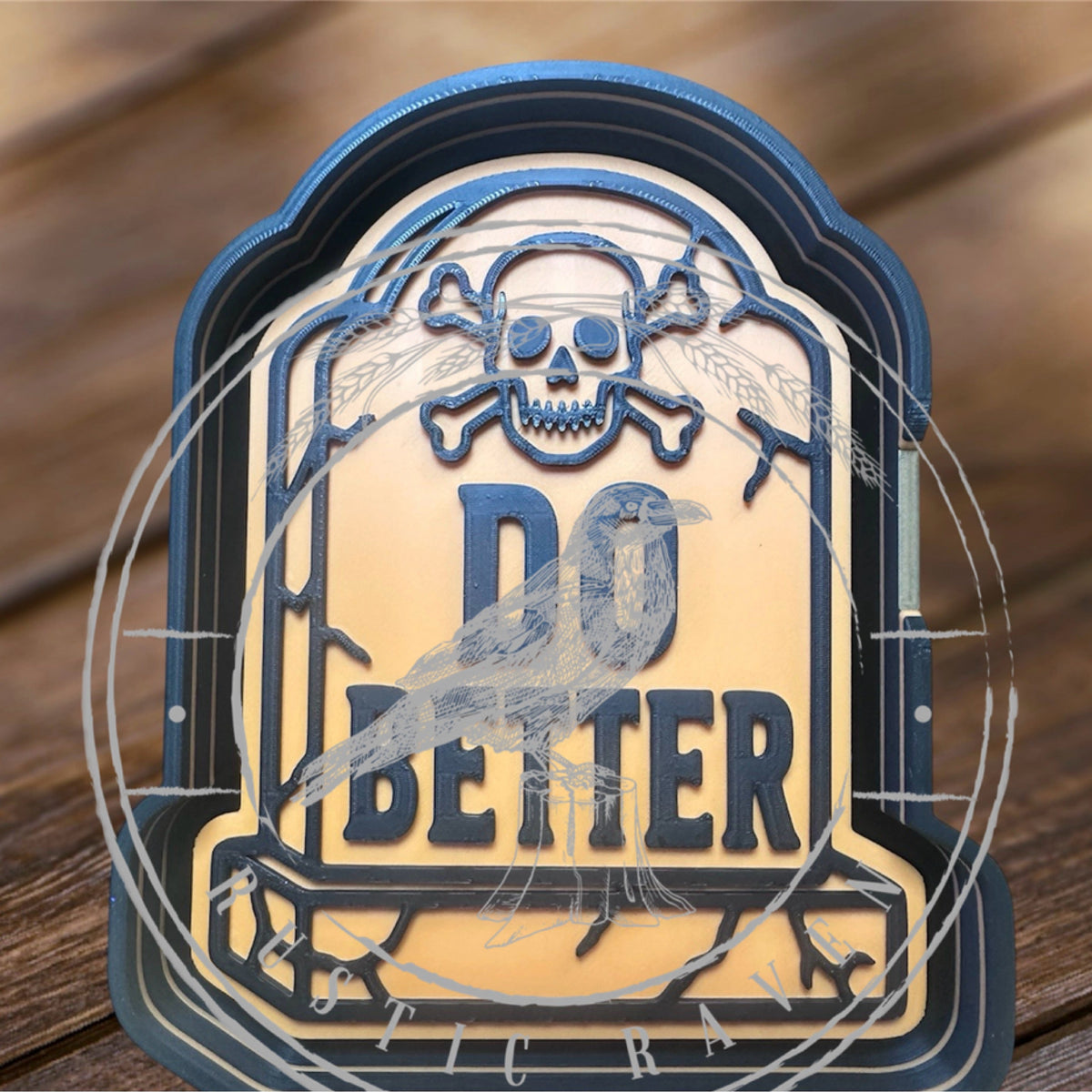 #411 Halloween Tombstone Graveyard Do Better