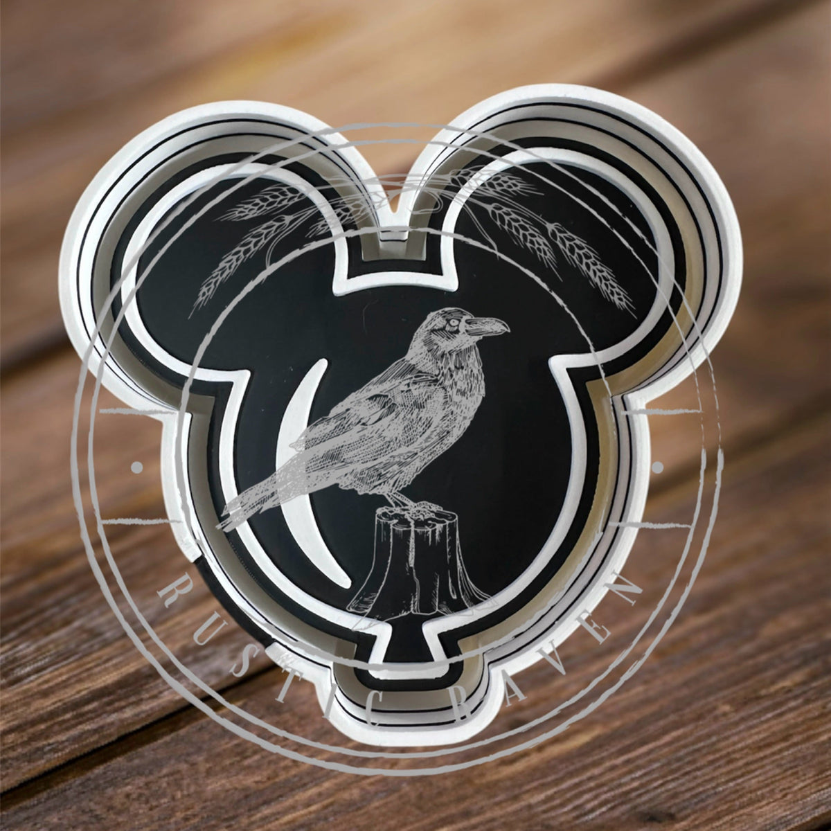 #435 Mouse Magical Inspired Ears Balloon Freshie Mold Exclusive can be used with Leooard & Lace Cardstock
