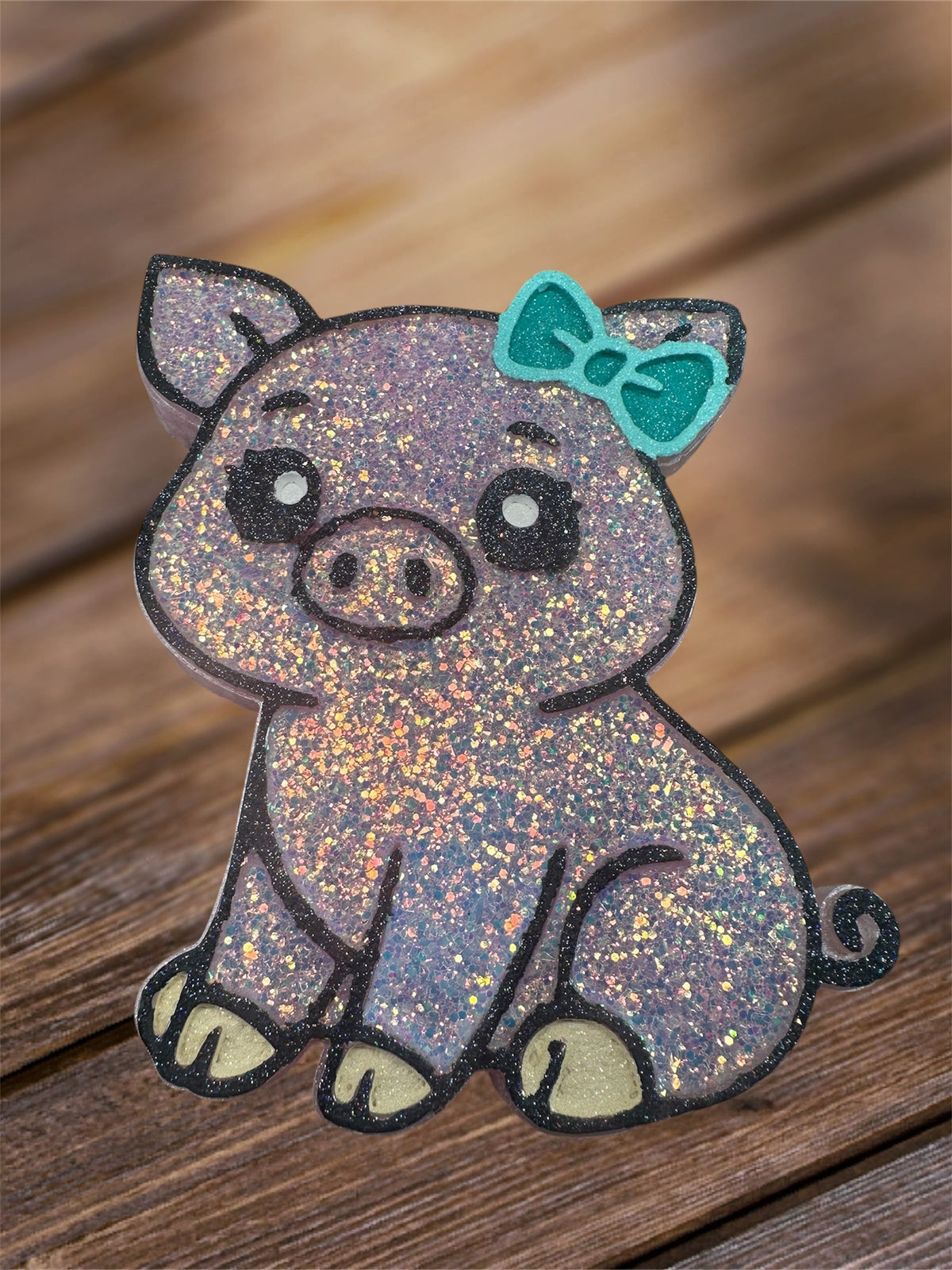 #337 Barnyard Peggy Pig Freshie Mold Exclusive