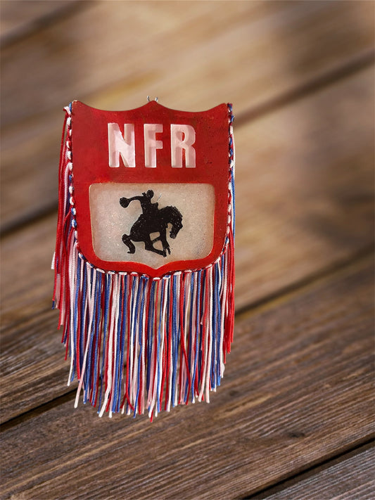 #213 Western Rodeo Back Number NFR Freshie Mold Exclusive