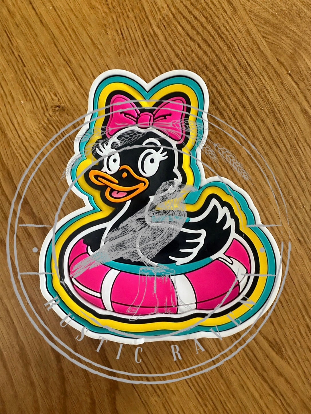 #264 Dolly Goose Summer Float Freshie Mold Exclusive Can Be Used With Leopard & Lace Cardstock
